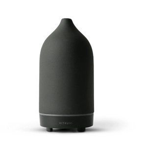 Vitruvi Stone Diffuser in Charcoal (+ 3 Free Oils)